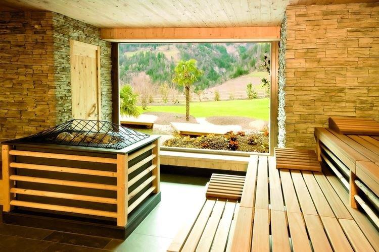 Интерьер бани в скандинавском стиле