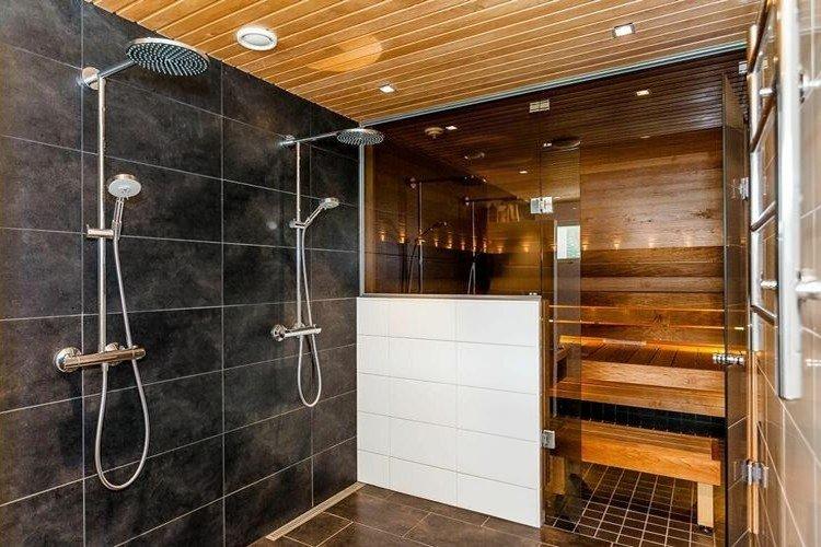 Душевая - Интерьер бани и сауны