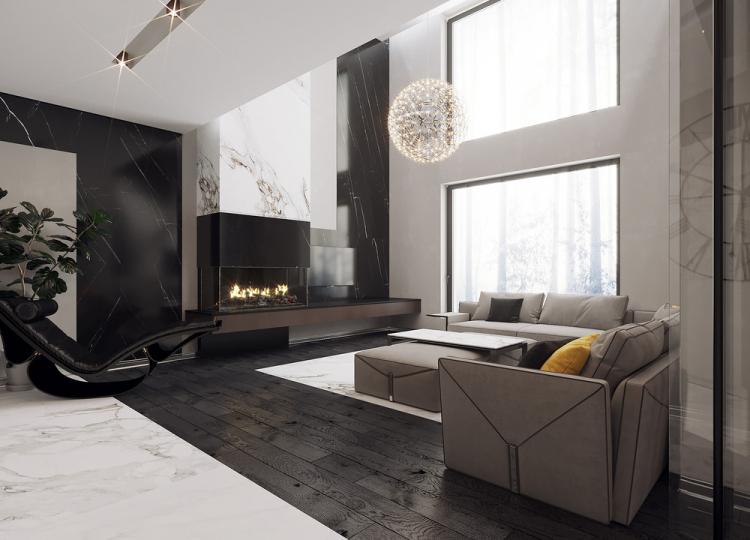 Интерьер дома для молодой пары