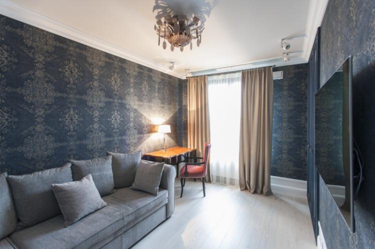 Интерьер квартиры 132 м2 в резиденции Kajetanka