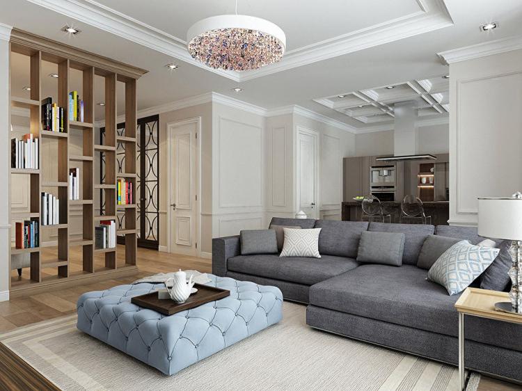 Интерьер квартиры 97 кв.м.