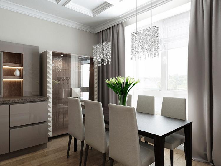 Интерьер квартиры 97 кв.м.