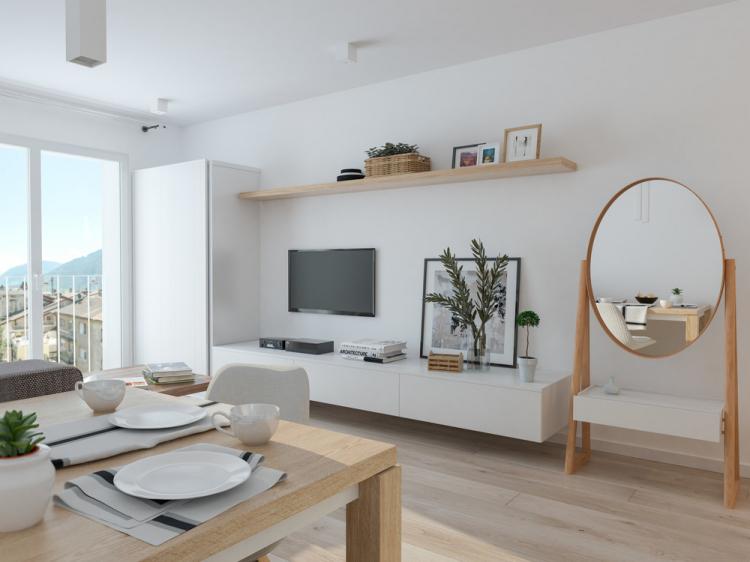 Интерьер квартиры-студии 40 м2