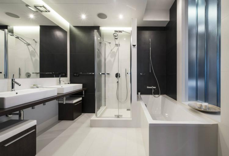 Интерьер квартиры в «Башне Петербург», Москва-Сити