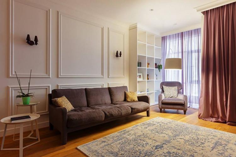 Интерьер квартиры в стиле американской классики