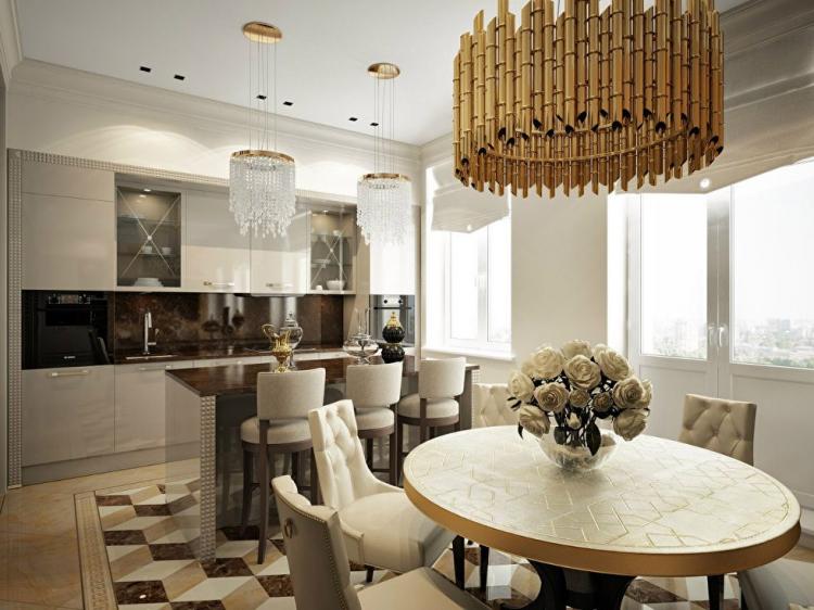 Квартира в стиле ар-деко