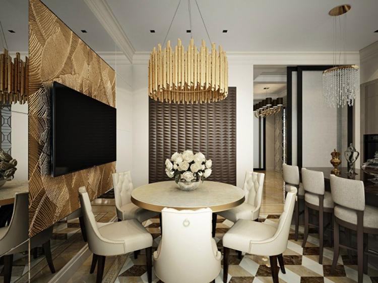 Квартира в стиле ар-деко