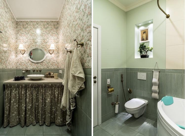 Интерьер квартиры в ЖК «Лосиный остров», 45 м2