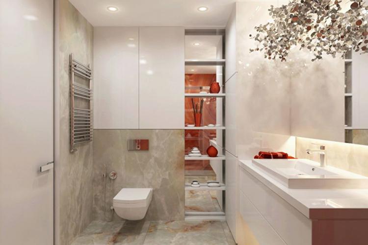 Интерьер квартиры в ЖК Obolon Residences, Киев