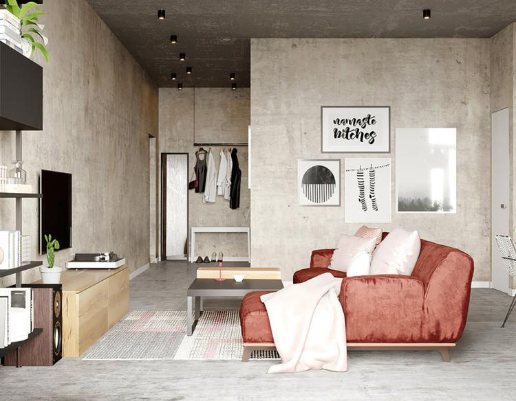 Интерьер квартиры в ЖК «Олимпик Парк»