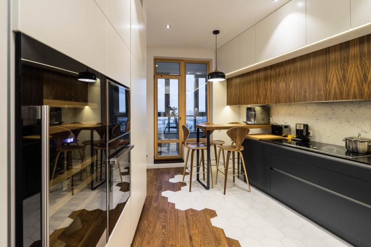 Интерьер квартиры, ЖК «Riverside»