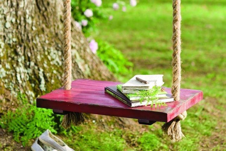 Детские качели на дереве - как сделать своими руками