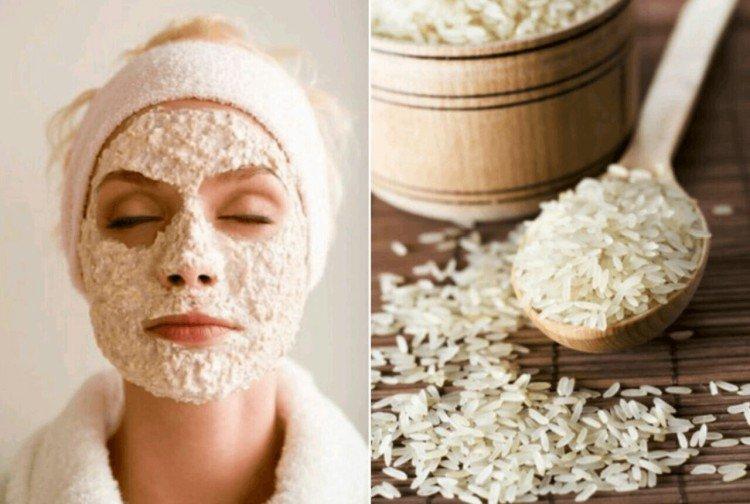 Рисовый скраб - Как избавиться от черных точек на лице