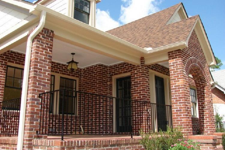 Как оформить крыльцо частного дома - Крыльцо из кирпича