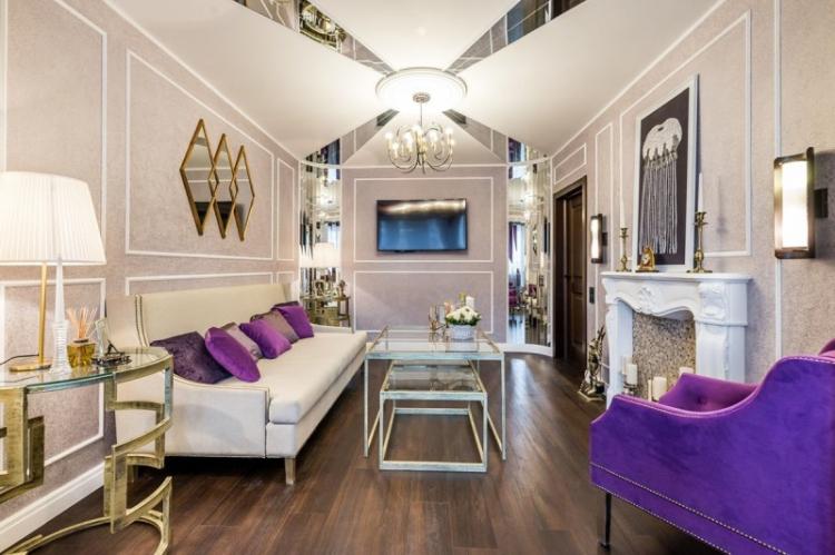 Жидкие обои - Как подобрать обои к мебели