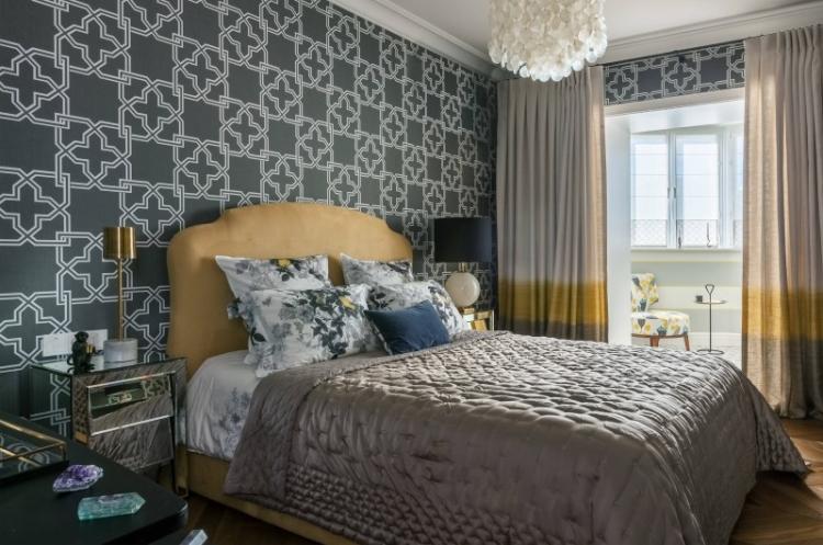 Как подобрать обои к мебели в спальне