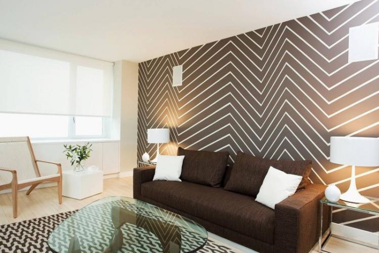 Как подобрать обои к мебели в гостиной