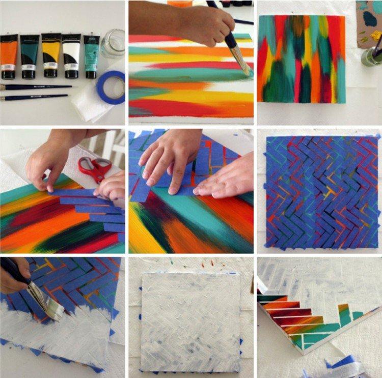 Эффектная геометрия - Картины своими руками