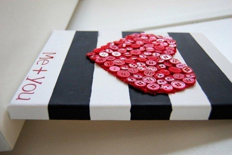 Картины из пуговиц своими руками