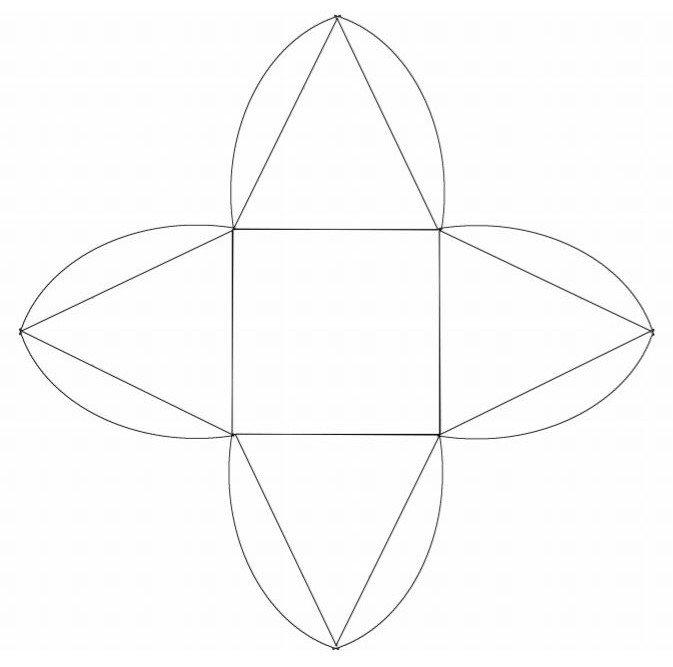 Коробка-пирамида из бумаги - Как сделать коробку из бумаги