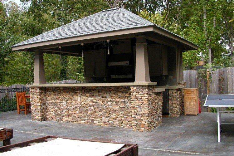 Каркасные и бескаркасные беседки своими руками