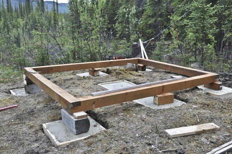 Строительство фундамента - Этапы строительства беседки своими руками