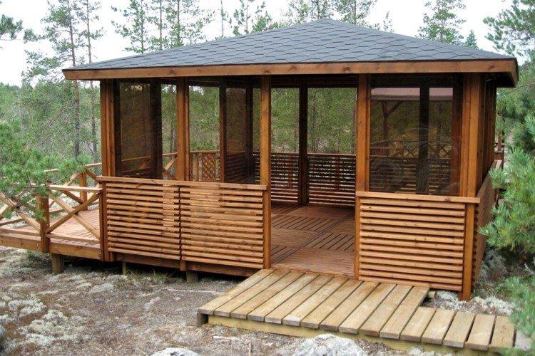 Отделка и декорирование - Этапы строительства беседки своими руками