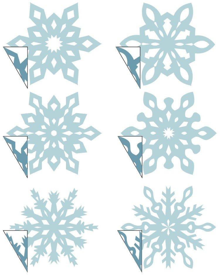 Снежинки из бумаги своими руками - фото и идеи