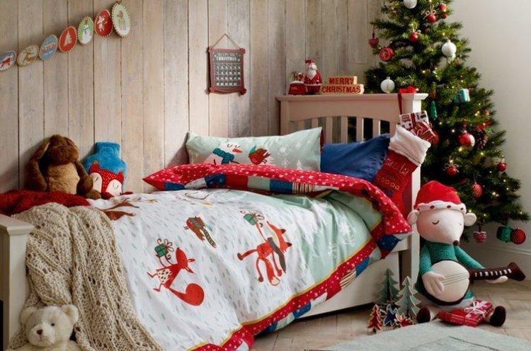 Как украсить детскую комнату на Новый год 2021 - фото и идеи