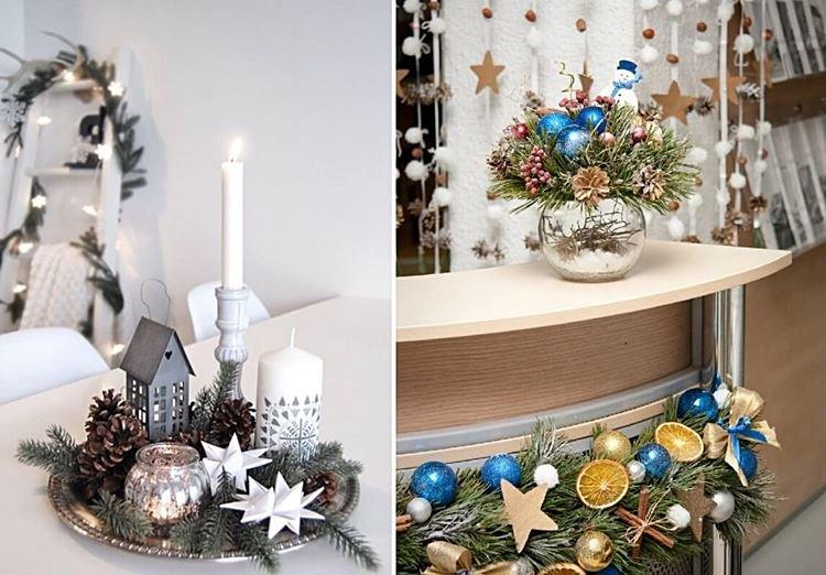 Как украсить квартиру на Новый год - фото и идеи