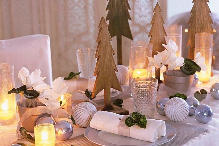 Как украсить стол на Новый год 2021 - фото и идеи