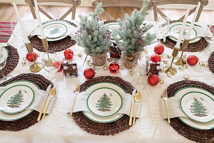 Как украсить стол на Новый год 2021 - фото и идеи
