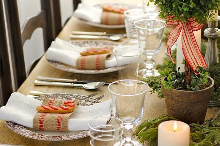 Как украсить стол на Новый год 2021 - фото и идеи