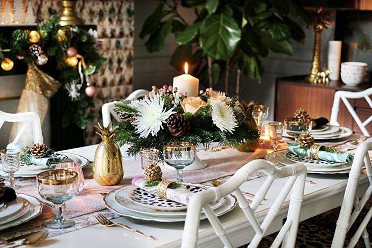 Как украсить стол на Новый год 2021 - фото и идеи