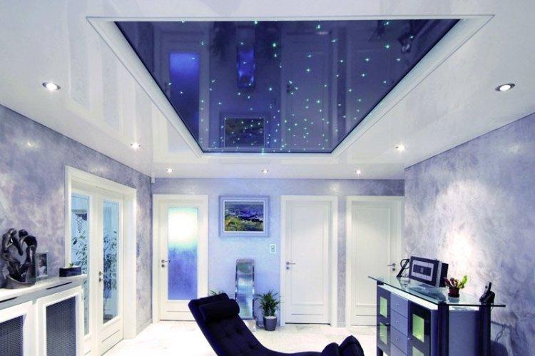 Натяжные потолки - Как визуально увеличить комнату