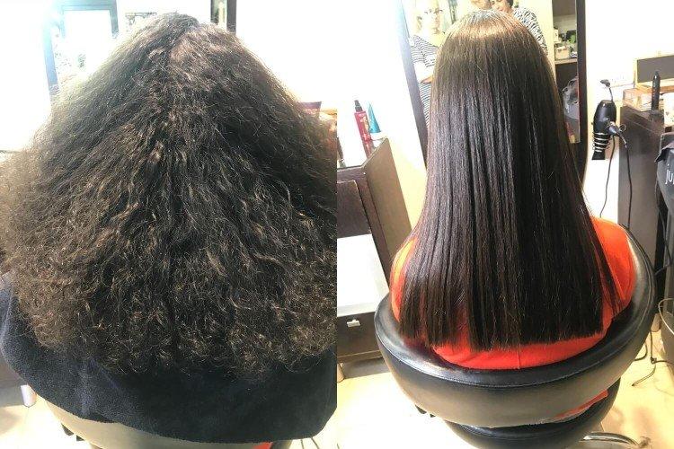 Преимущества - Кератиновое выпрямление волос