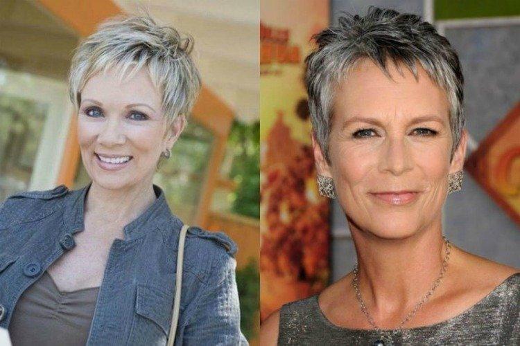 Пикси - Короткие стрижки для женщин после 50