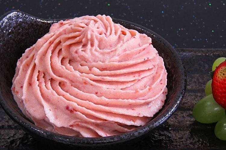 Клубничный крем для вафельных трубочек - рецепты