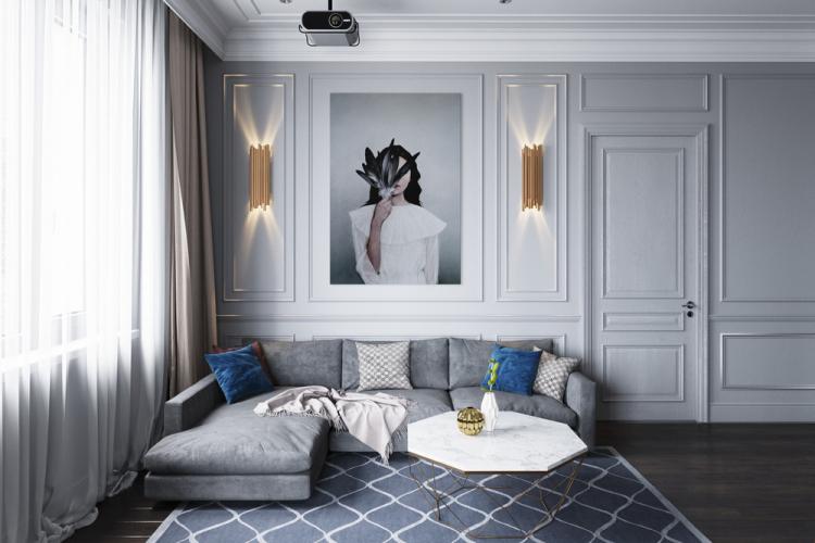 Кухня-гостиная «После дождя»