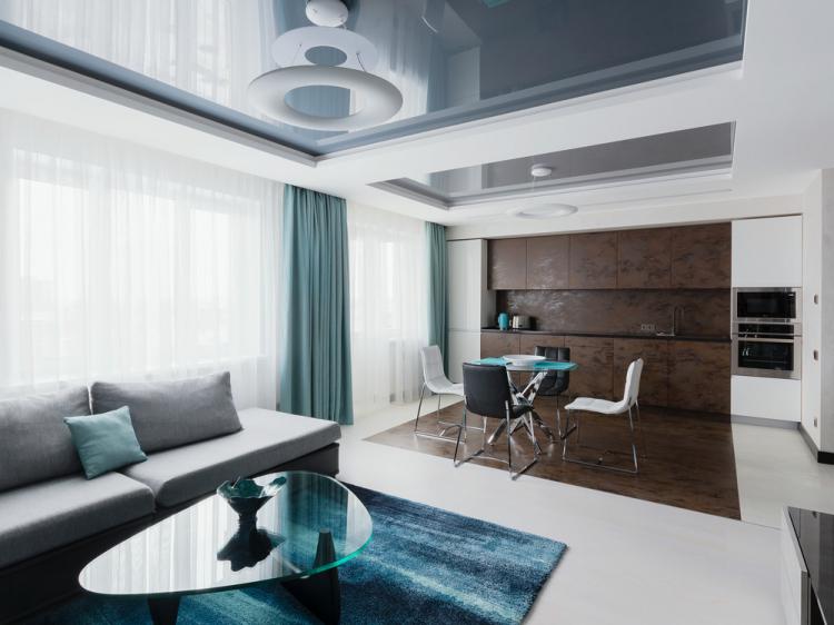 Кухня-гостиная «Торжество функциональности» - дизайн интерьера