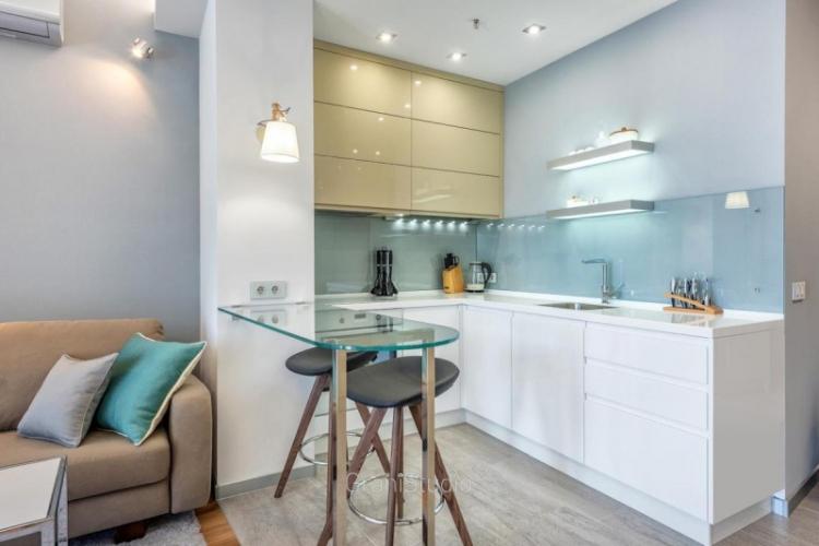 Дизайн кухни-гостиной в стиле модерн