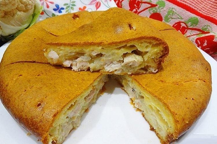 Ленивый курник на скорую руку - рецепты