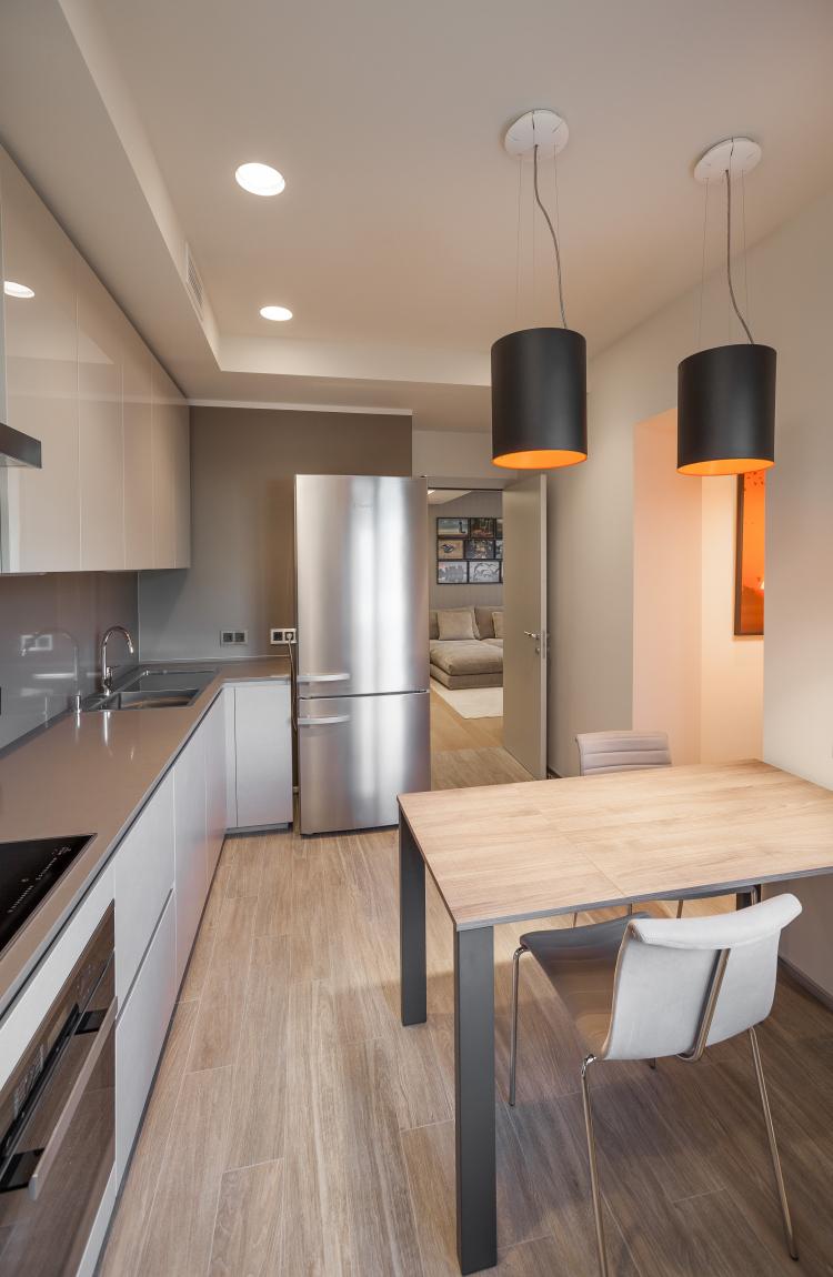 Квартира «102 оттенка серого» - дизайн интерьера