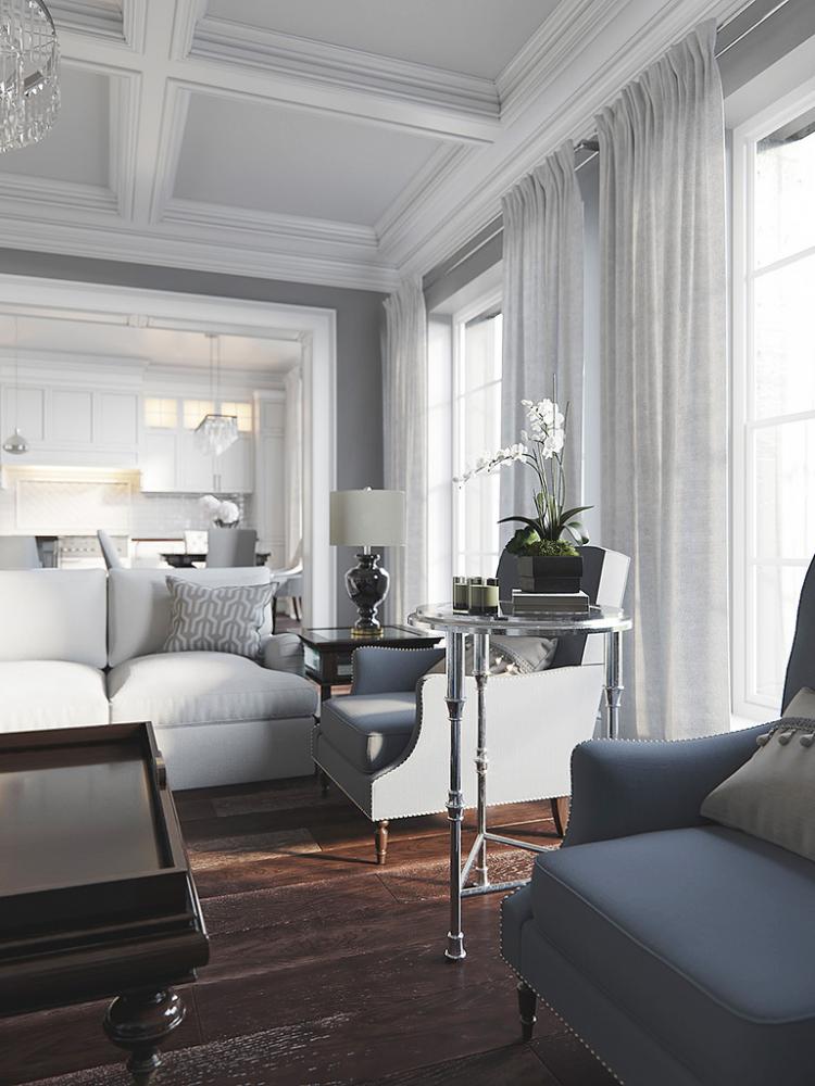 Квартира «Американский акцент» - дизайн интерьера