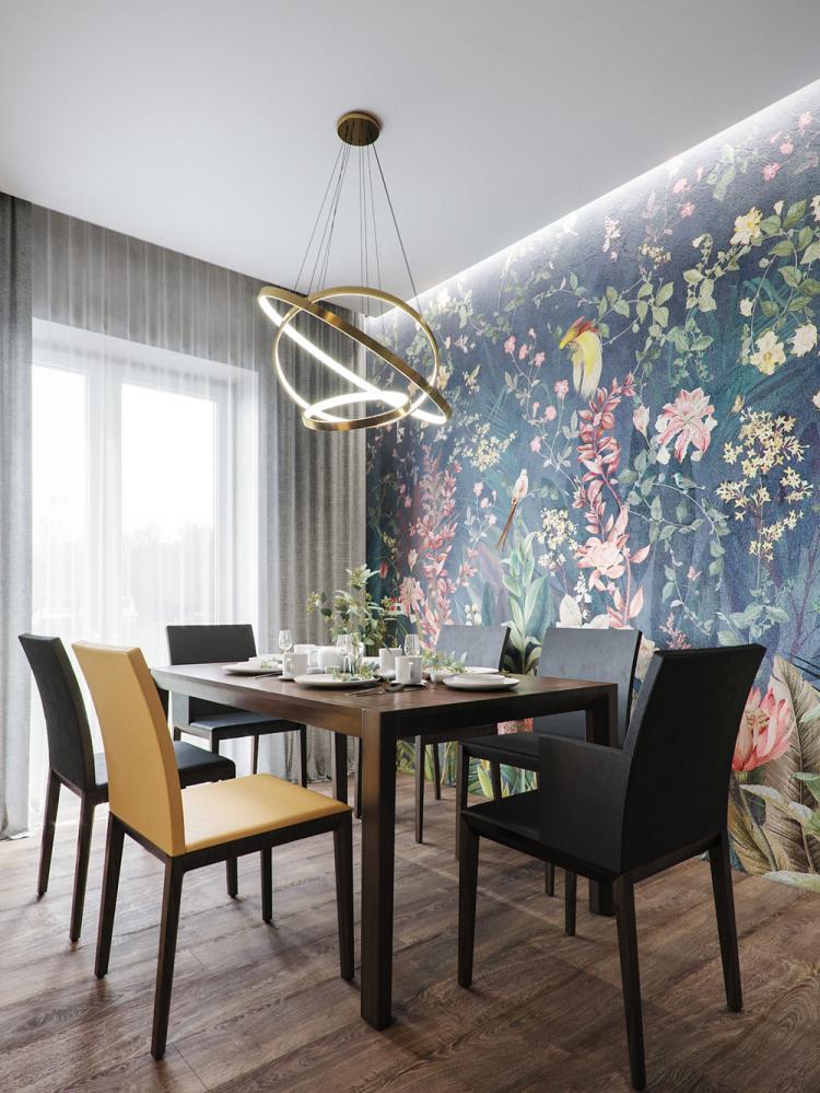 Квартира «Бетонные джунгли» - дизайн интерьера