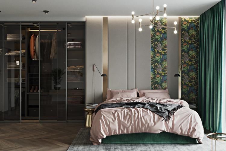 Квартира «Бетонные джунгли» - дизайн интерьера