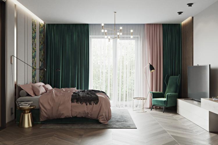 Квартира «Бетонные джунгли» - дизайн интерьера