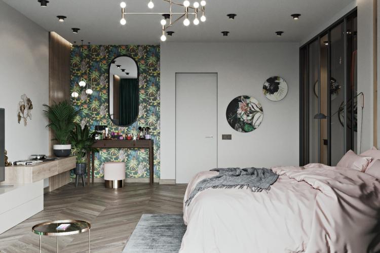 Квартира «Бетонные джунгли» - дизайн интерьера