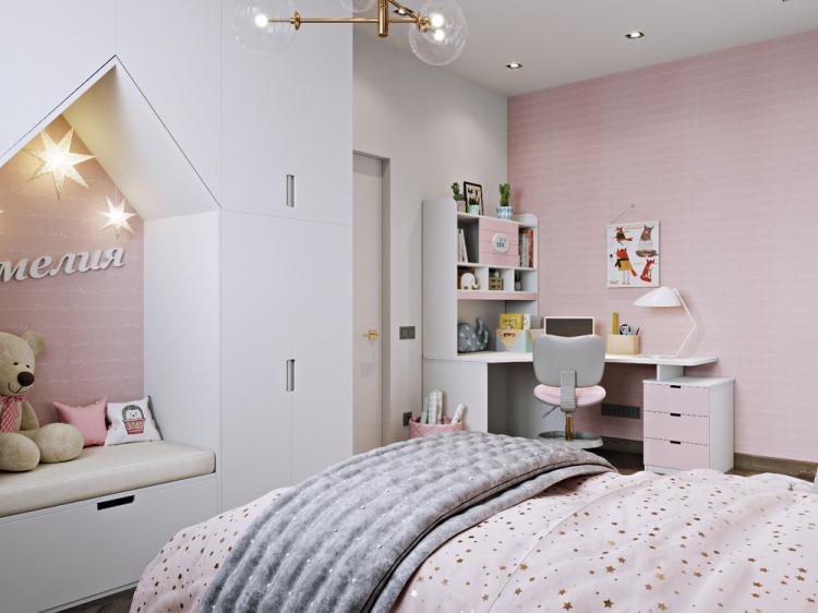 Квартира «Бетонные джунгли» - дизайн интерьера