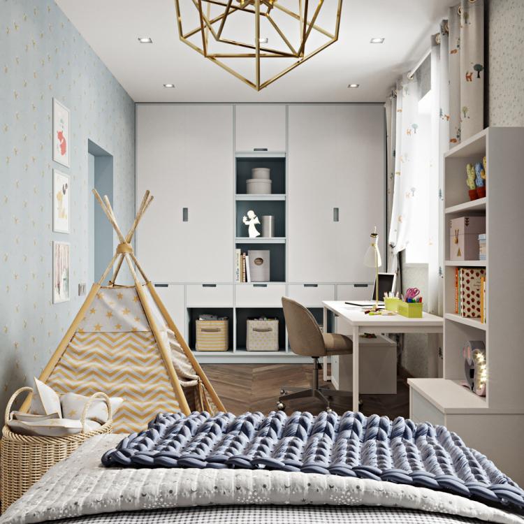 Квартира «Бетонные джунгли» - дизайн интерьера